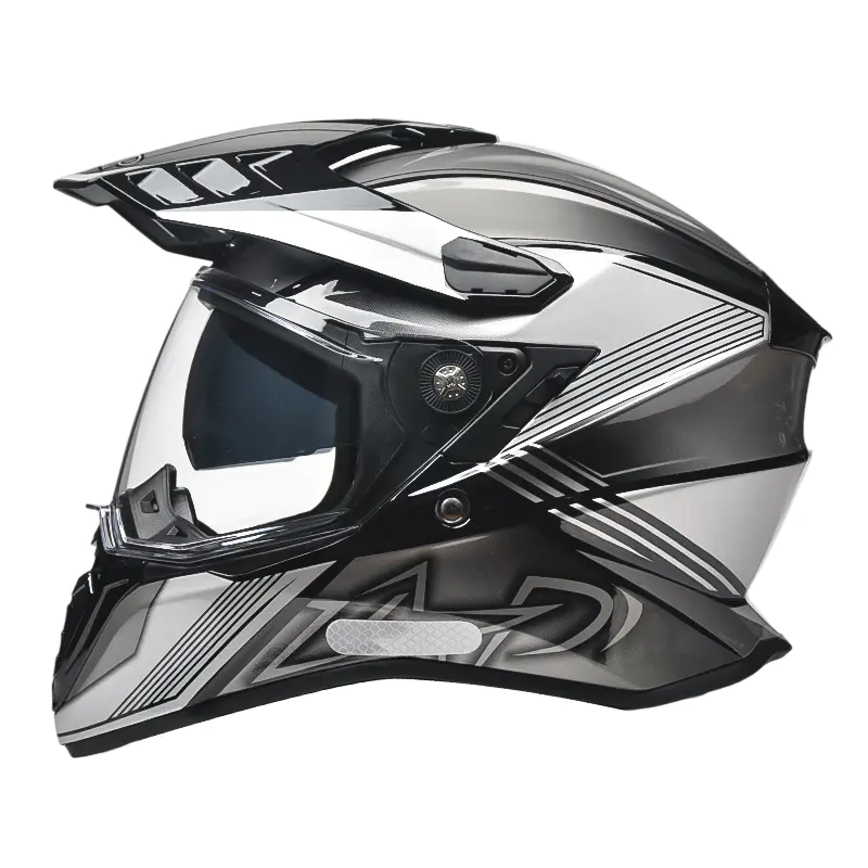 YH701 DOT Capacete de rosto inteiro padrão para motocicleta Capacete de rally de motocross