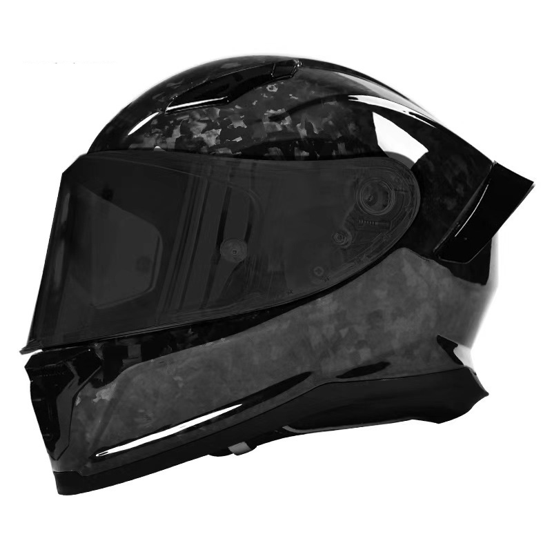 Capacete de motocicleta de fibra de carbono MT30 Casco Moto DOT Capacete facial completo