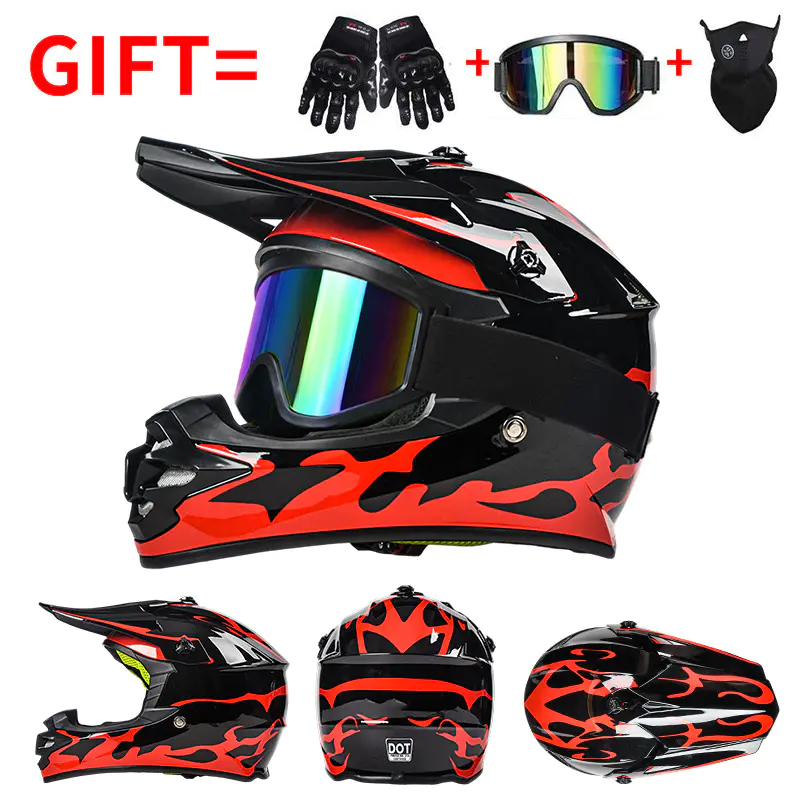 Capacete off-road para mountain bike infantil RY001 DOT Capacete para motocicleta