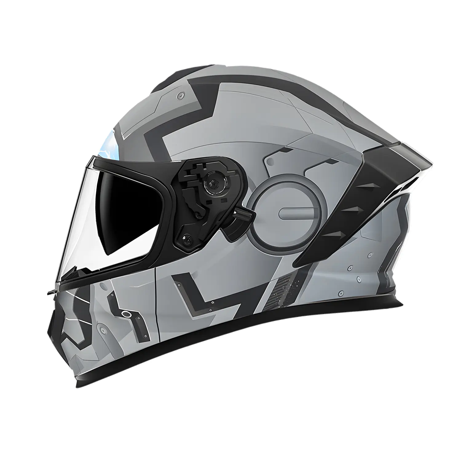 Capacete facial completo padrão A8 DOT para motocicleta Capacete de motocross